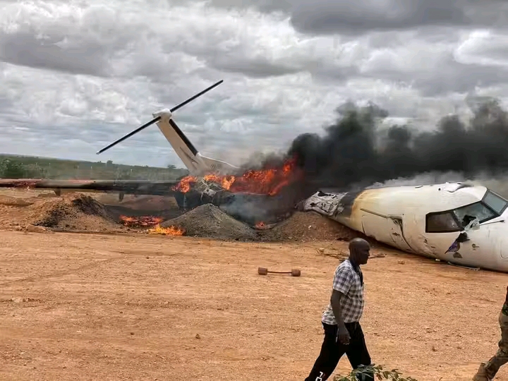 Tragedy Strikes as Cargo Plane Crash Claims Five Lives Near Mogadishu