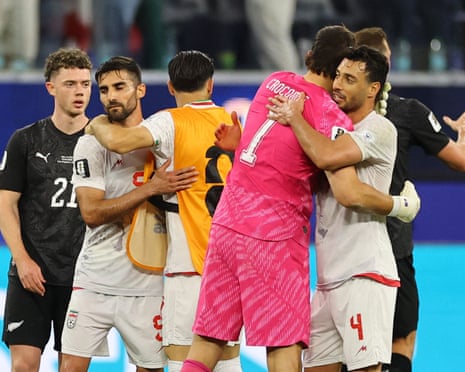 IRANIAN TEAM LAMENTS 'OPPRESSION' AFTER US EXIT ORDER AMID WORLD CUP