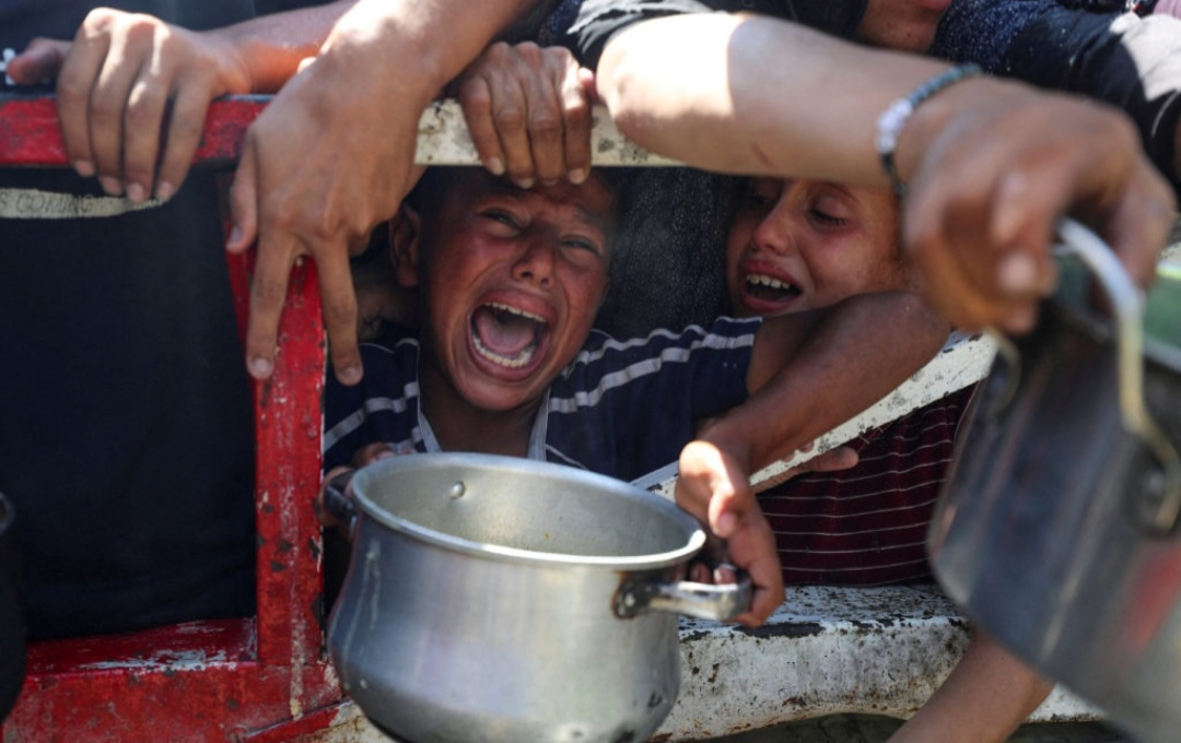GAZA FACES MAN-MADE MASS STARVATION
