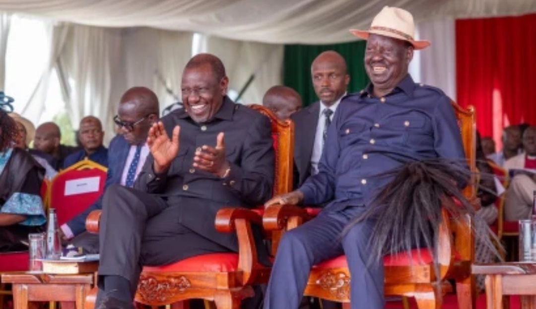 RAILA DEFENDS RUTO ALLIANCE, TELLS CRITICS TO WAIT FOR 2027