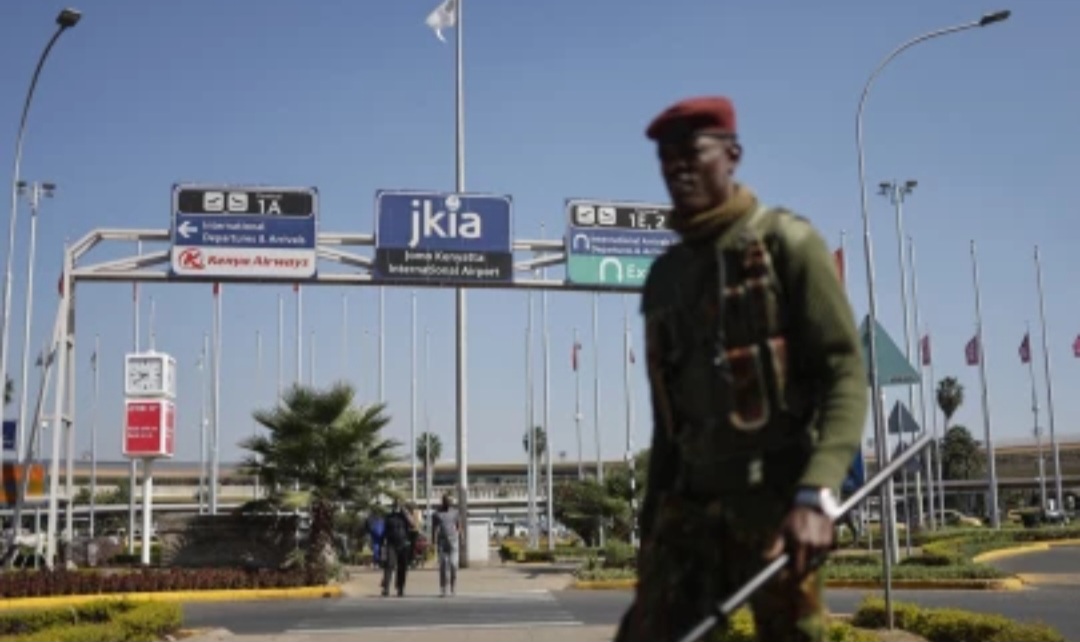 WATER CANNONS, ANTI-RIOT POLICE DEPLOYED AT JKIA AHEAD OF GACHAGUA’S RETURN