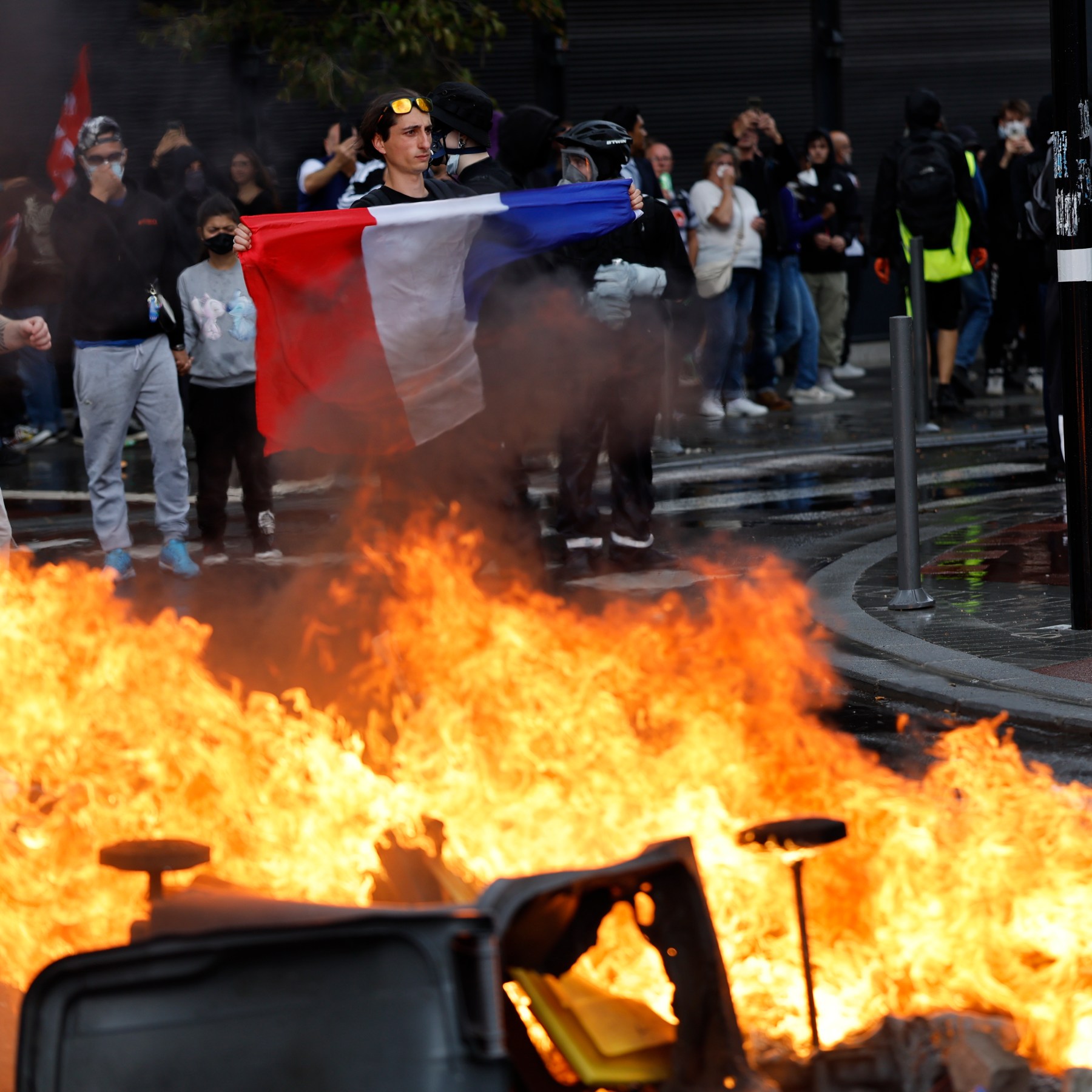 FRANCE IN FLAMES
