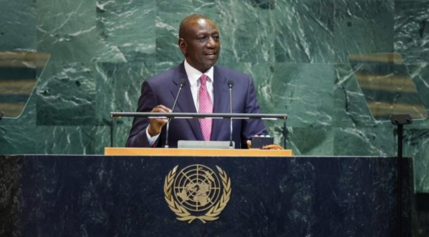 RUTO PUSHES FOR UN, FINANCIAL REFORMS IN UNGA SPEECH