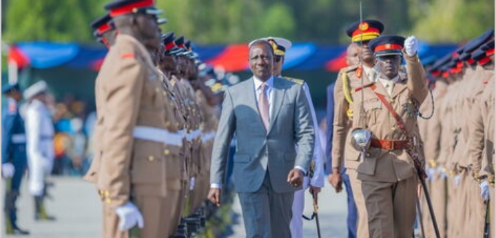 RUTO MAKES CHANGES IN  KDF, APPOINTS NEW ARMY AND AIR FORCE COMMANDERS