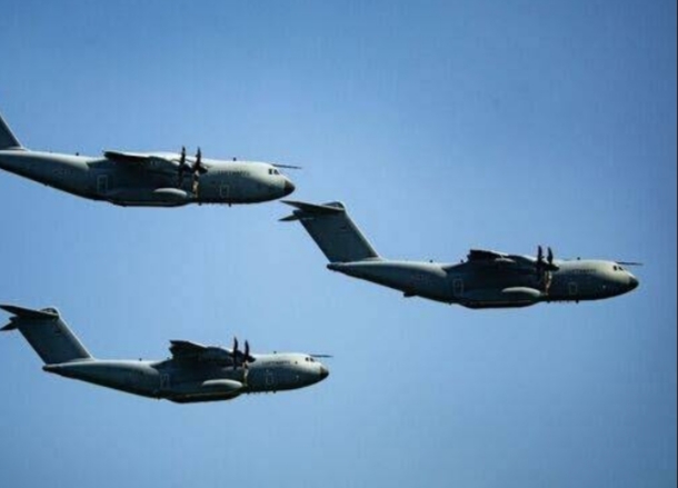 CHINA RESPONDS TO REPORTS OF TARGETING A GERMAN MILLITARY AIRCRAFT