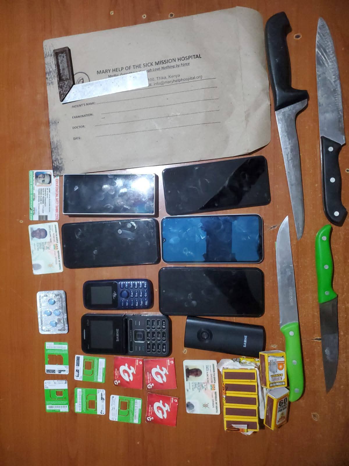 DCI ARREST KIDNAPPERS AND RESCUE VICTIMS IN MUGUGA