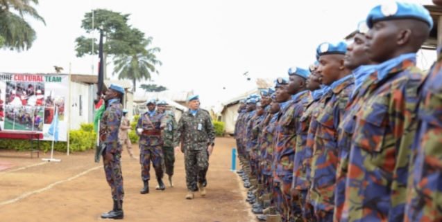 KDF SOLDIERS IN DRC HONOURED WITH UN MEDALS