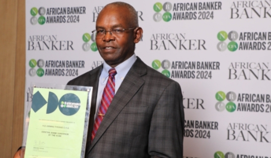 CBK GOVERNOR KAMAU THUGGE AWARDED 'A' GRADE