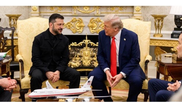ZELENSKYY TO PAY TRUMP $ 1 BILLION FOR MILLITARY EQUIPMENT