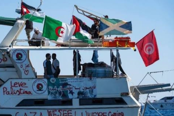 GLOBAL BACKLASH AS ISRAELI SEIZES 14 GAZA AID BOATS