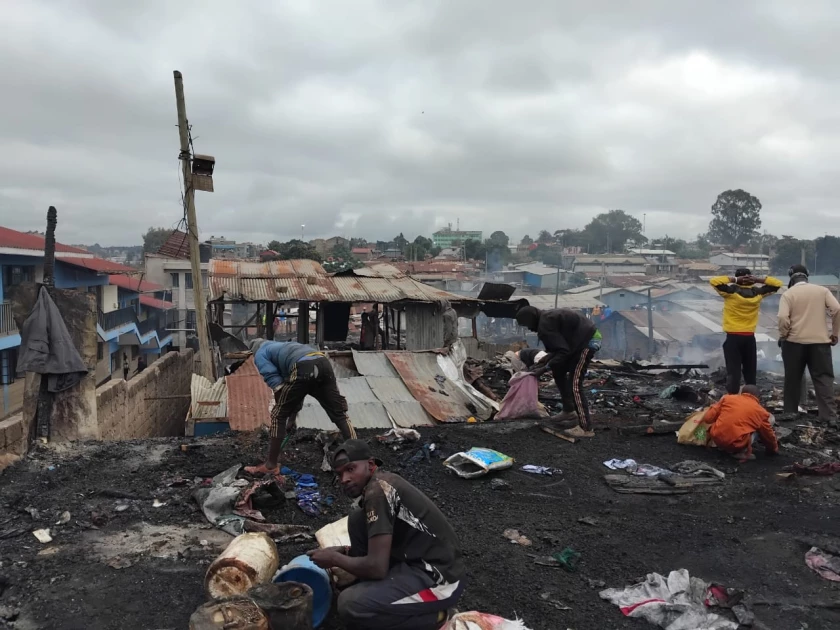 Massive Blaze Leaves Hundreds Homeless in Kibra