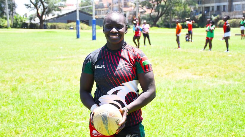 Carry Your  Name, Represent The Nation; Adhiambo