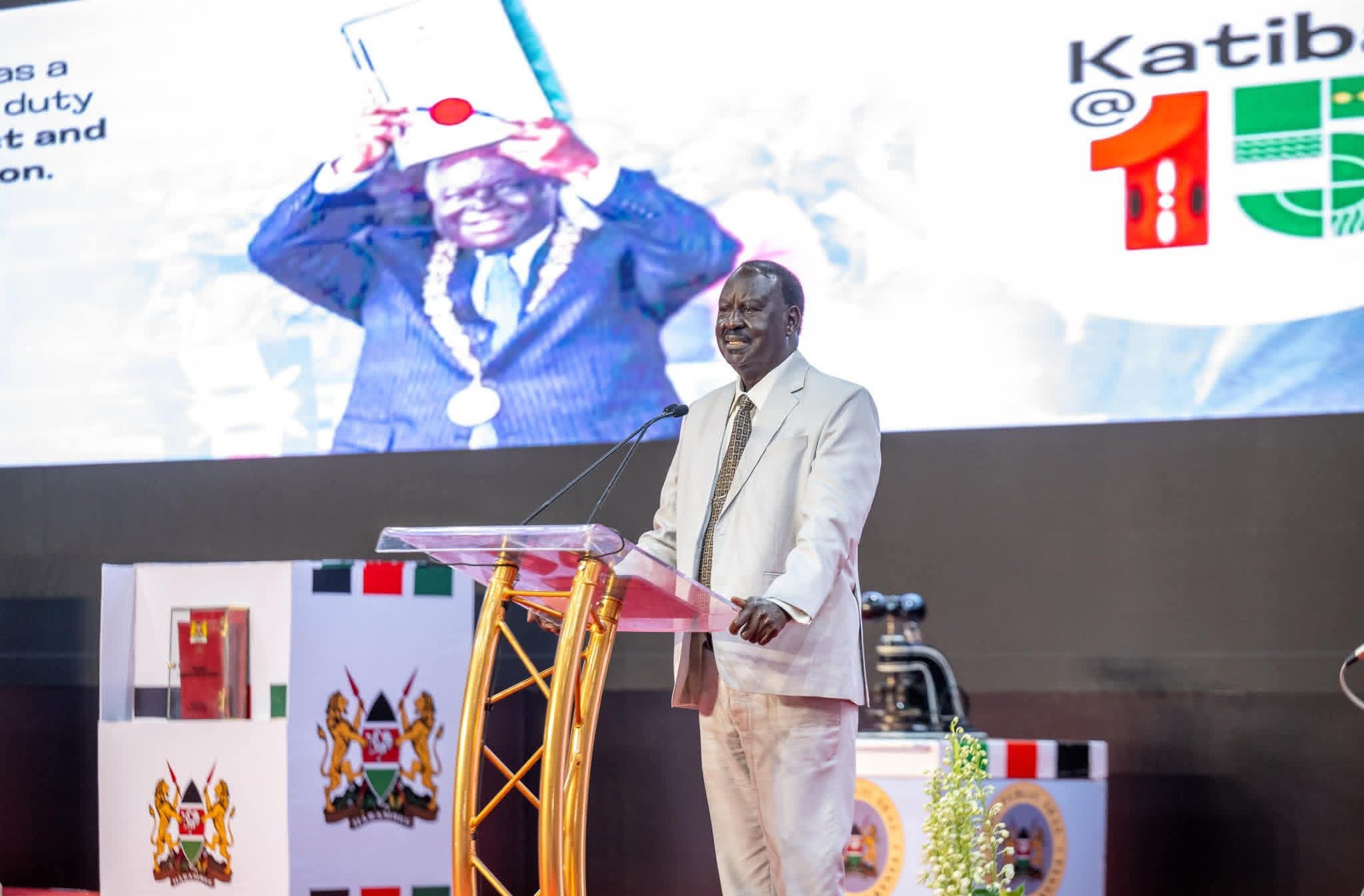 RAILA POKE HOLES INTO THE CONSTITUTION