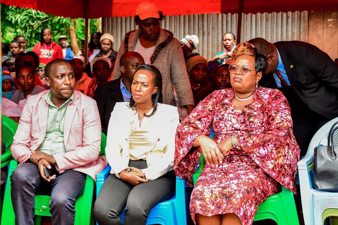 RUTO CONSOLES KARIUKI’S FAMILY