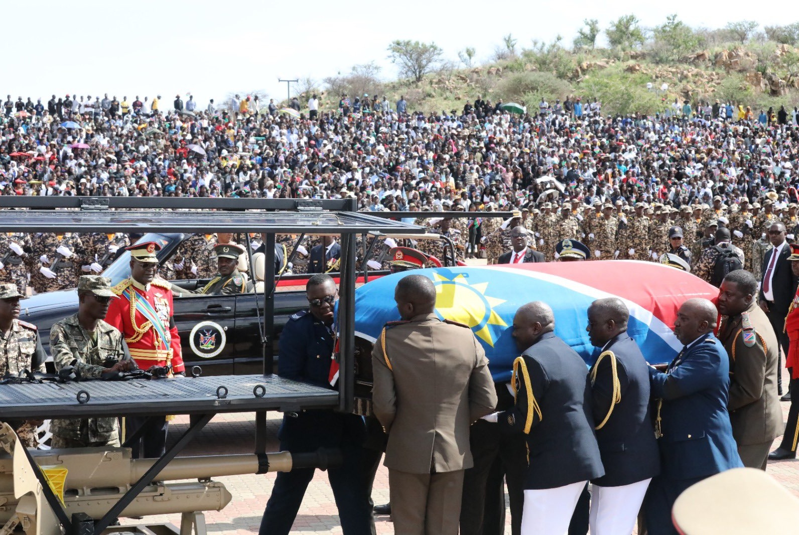 NAMIBIA SUSPENDS STATE FUNERALS UNTIL 2026
