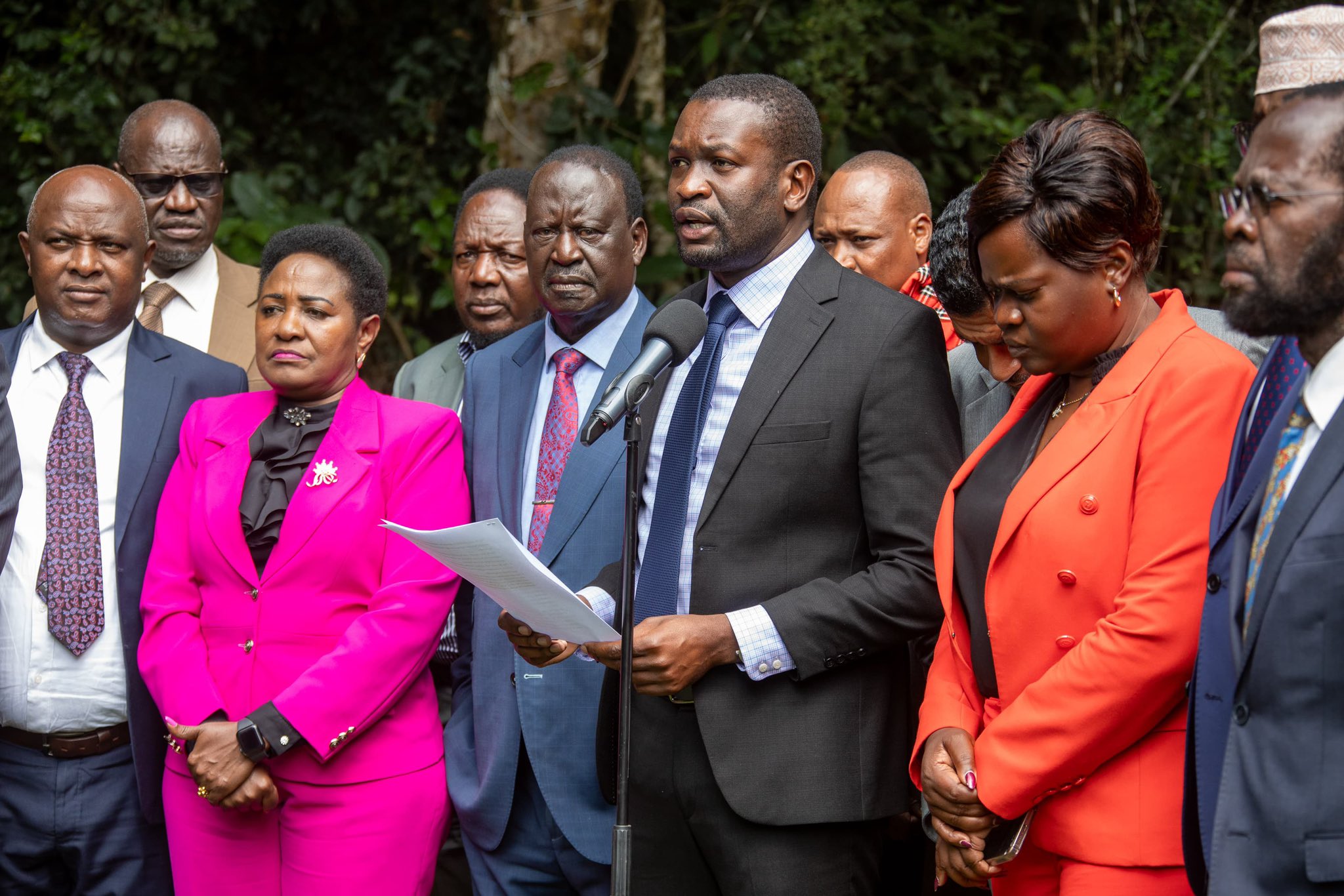 ODM RALLIES BEHIND RAILA