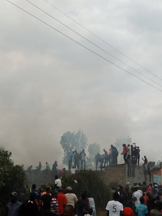 LIGHT AIRCRAFT CRASHES IN MWIHOKO, BURSTS INTO FLAMES