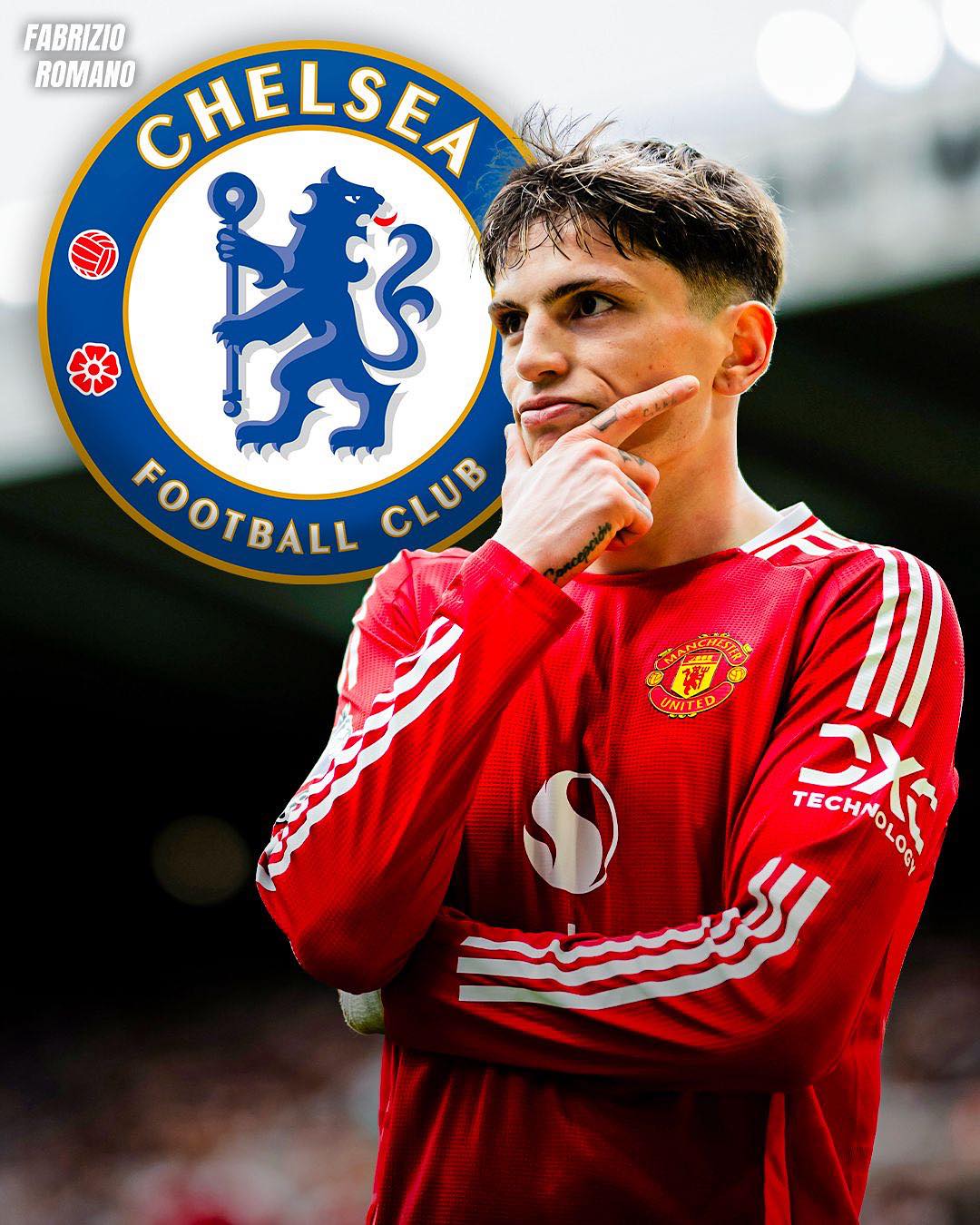 GARNACHO AGREES PERSONAL TERMS WITH CHELSEA – ONLY WANTS STAMFORD BRIDGE MOVE
