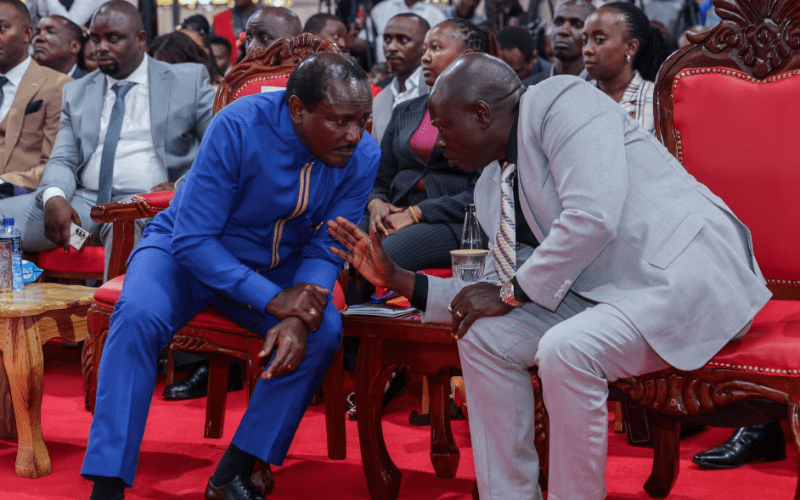 OPPOSITION. AND ODM TRADE BARBS OVER RAILA'S HEALTH RUMOURS