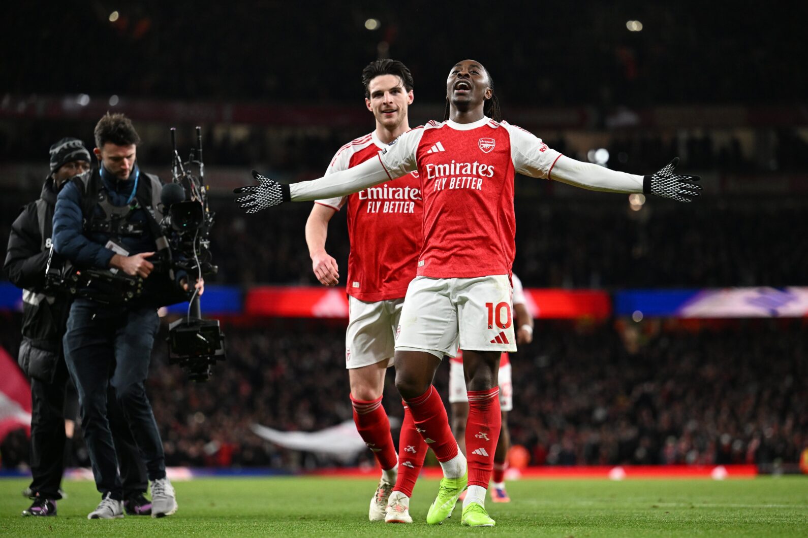 MIKEL ARTETA PRAISES EZE'S OUTSTANDING PERFORMANCE AGAINST SPURS
