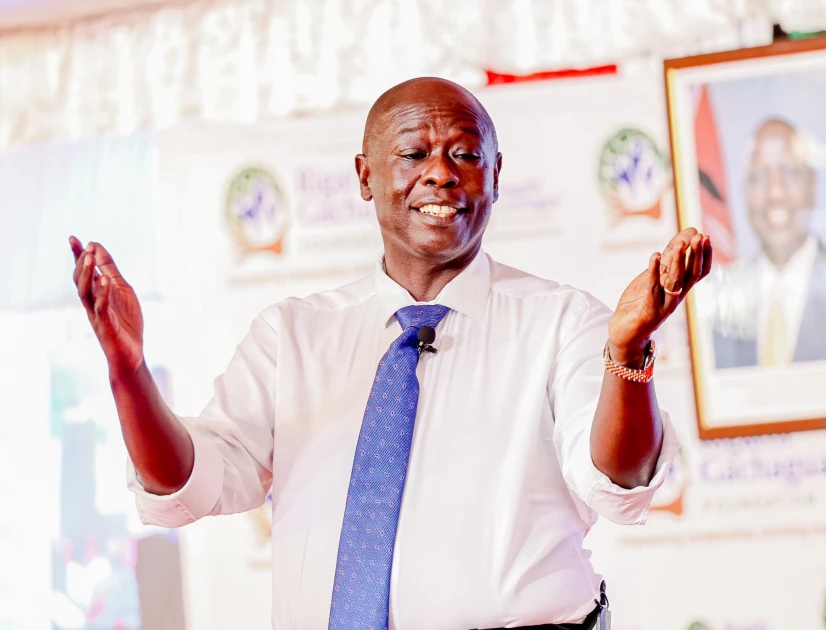 GACHAGUA; FREE TO RUN FOR PRESIDENCY COME 2027