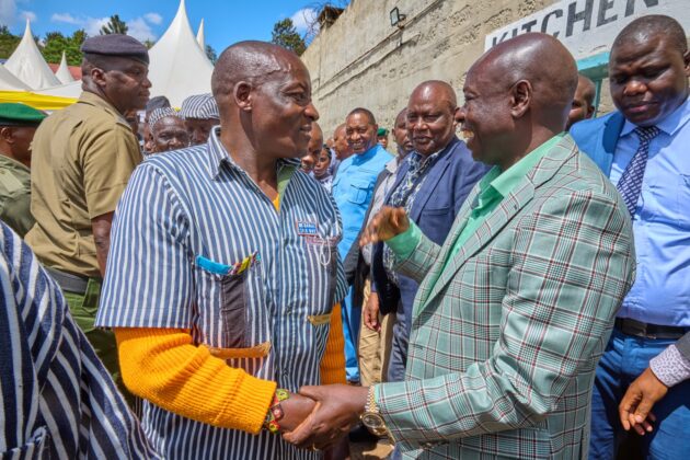 I'll LEAD THE MOUNTAIN FROM KAMITI - GACHAGUA