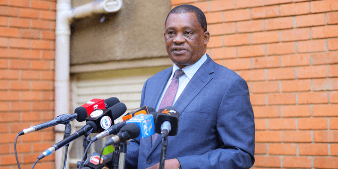 Former CS Justin Muturi Claims Security Detail Withdrawn Without Notice