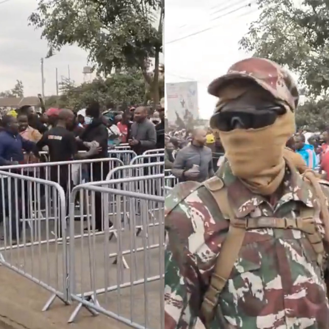 FANS FORCE ENTRY INTO KASARANI AS TICKET SHORTAGE MAR CHAN OPENER
