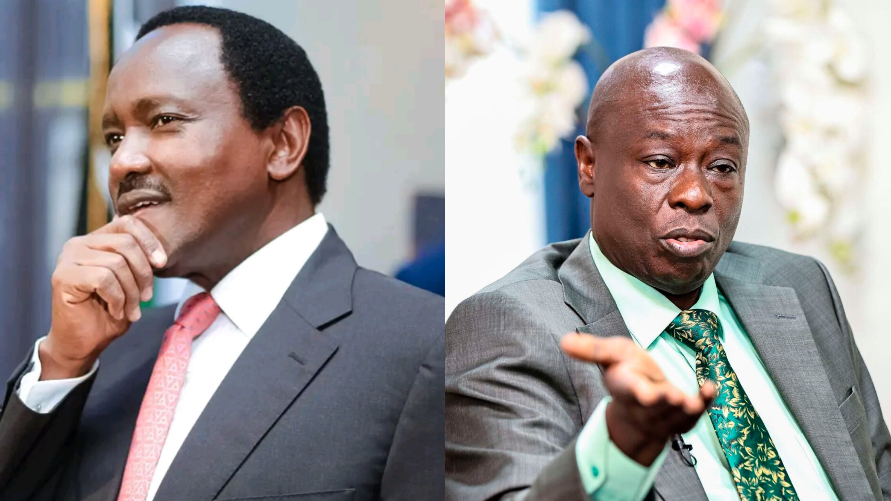 YOU WILL BE HANGED ALIVE IF YOU LEAVE ME, GACHAGUA TELLS KALONZO