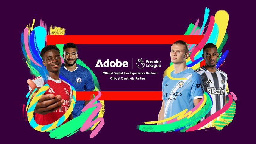 ADOBE BECOMES THE OFFICIAL CREATIVE PARTNER OF PREMIER LEAGUE