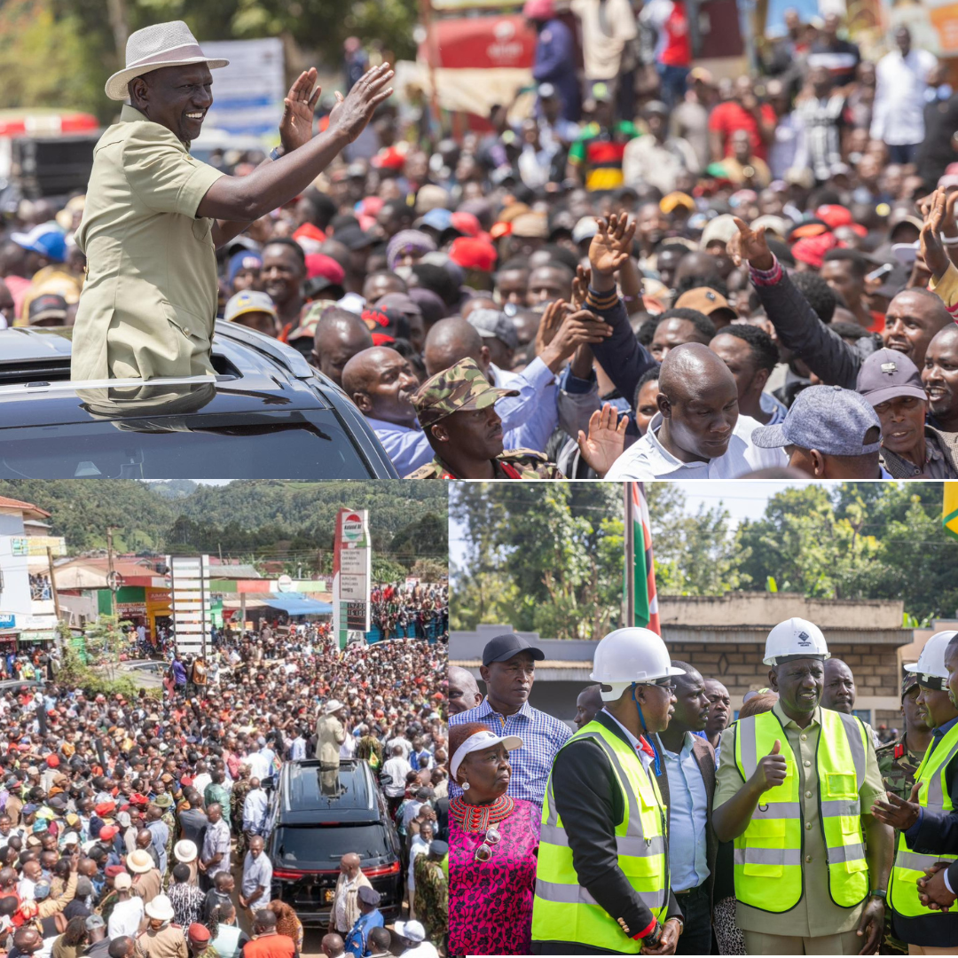 MERU WELCOMES PRESIDENT RUTO