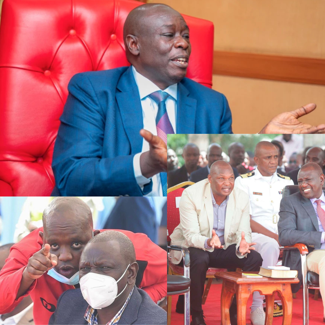 FAROUK AND ITUMBI RUN THE GOVERNMENT - GACHAGUA