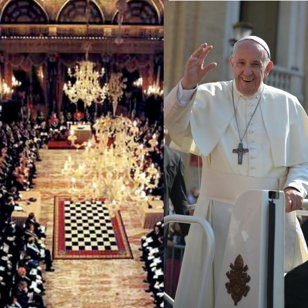 FREEMASONIC LODGE MOURNS THE POPE
