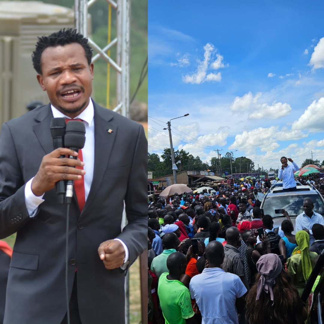 MP SALASYA BEGINS HIS PRESIDENTIAL JOURNEY