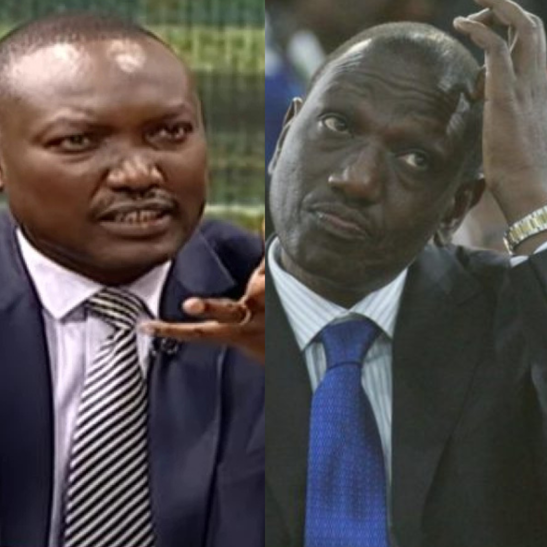 MP MBUI; RUTO IN 'PANIC MODE '