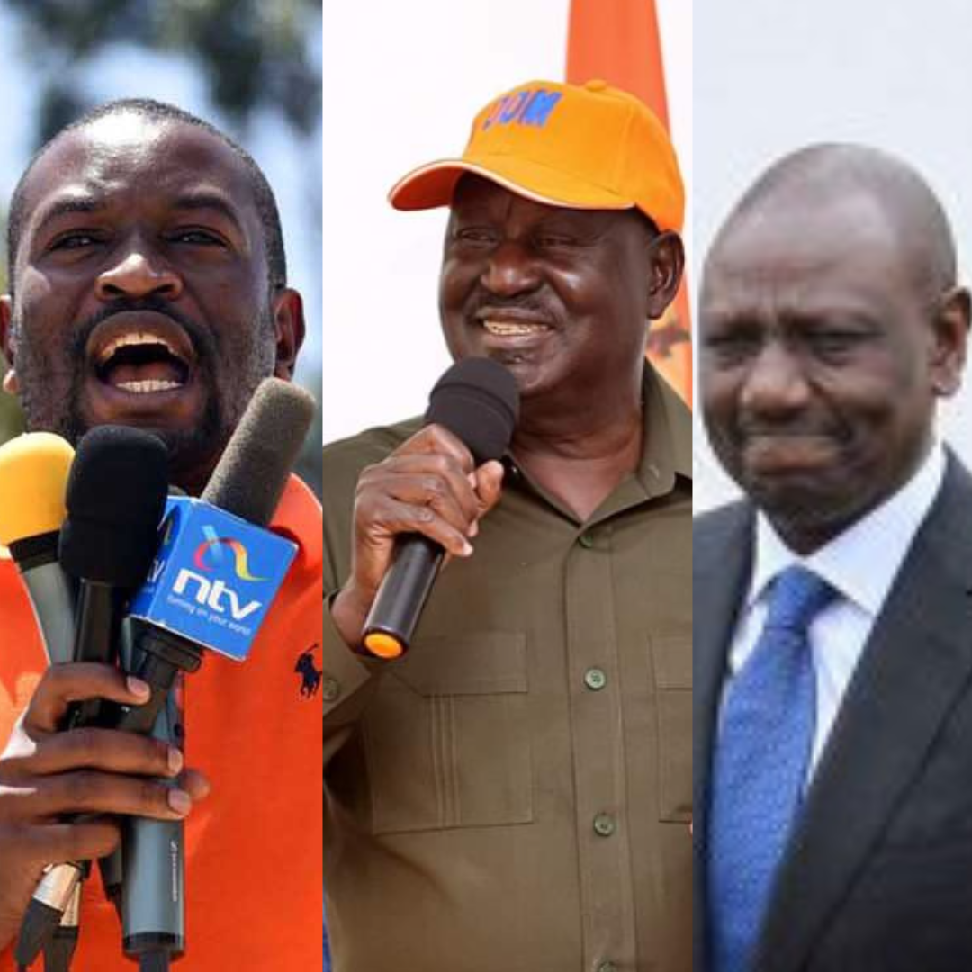 RAILA HOLDS SIFUNA BACK