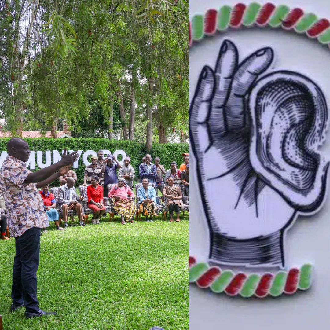 WAMUNYORO VILLAGERS CLASH OVER THE DCP LOGO, 'WHICH EAR?'
