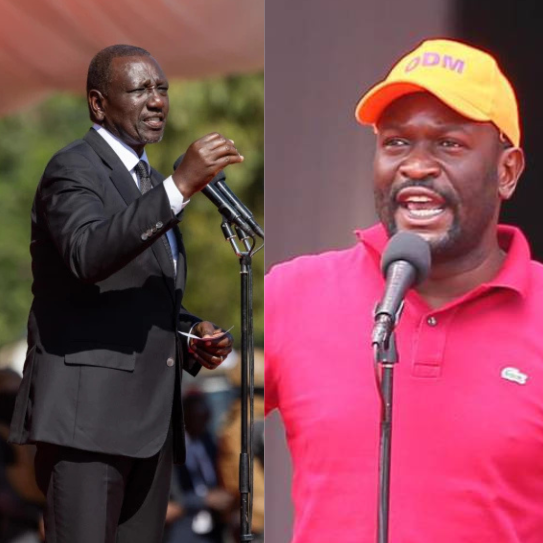 RUTO AND SIFUNA DIFFER OVER ODM'S FATE