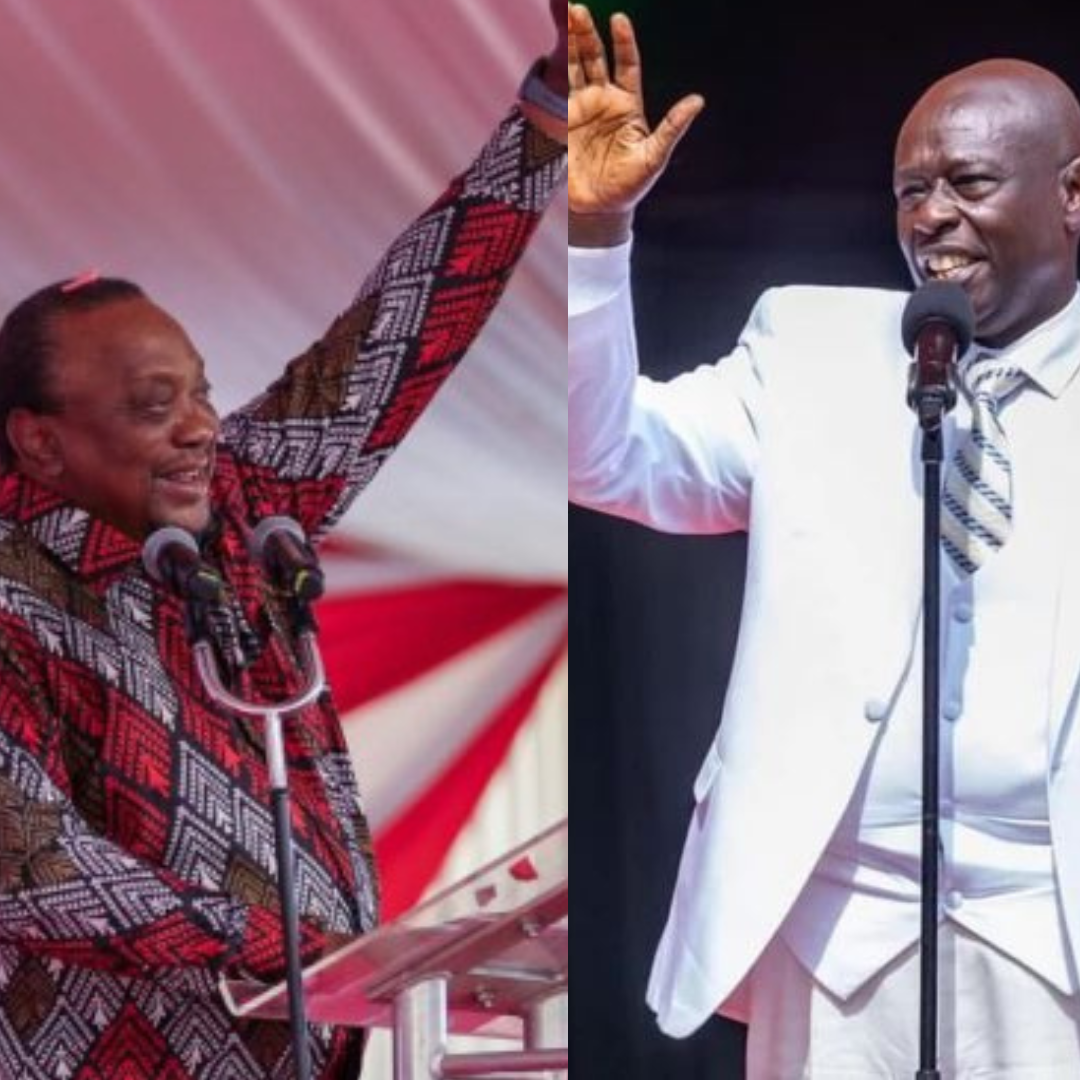UHURU EXTENDS OLIVE BRANCH TO GACHAGUA , CALLS OUT KIONI OVER DIVISIVE POLITICS