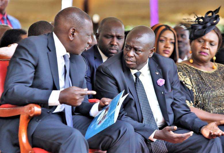RUTO TRASHES GACHAGUA'S ACADEMIC BACKGROUND
