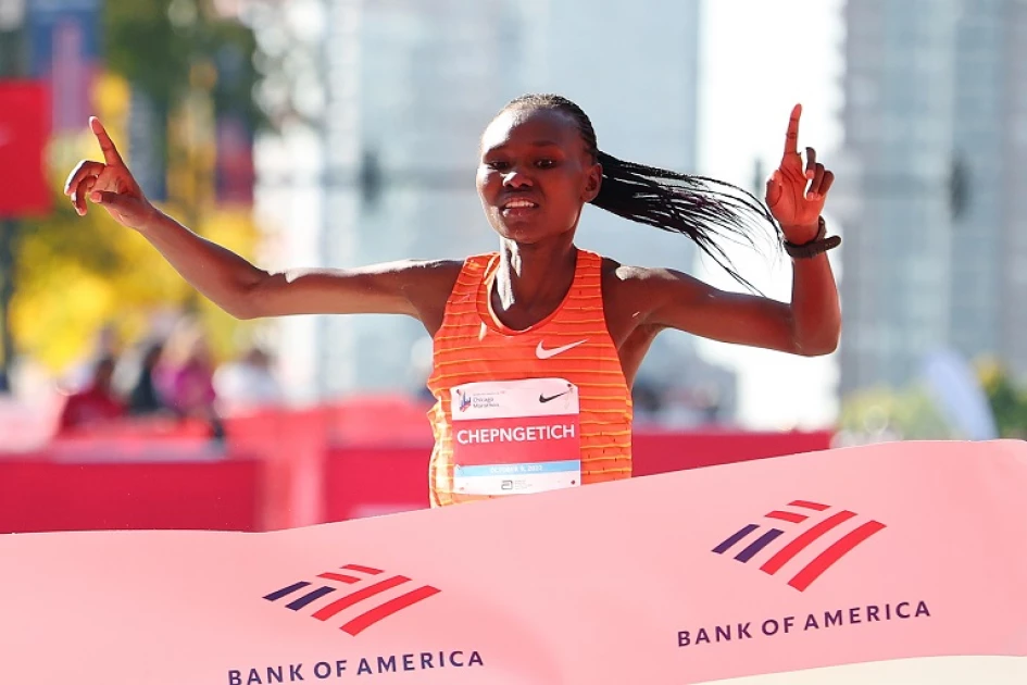 Chepngetich Dominates Lisbon Marathon