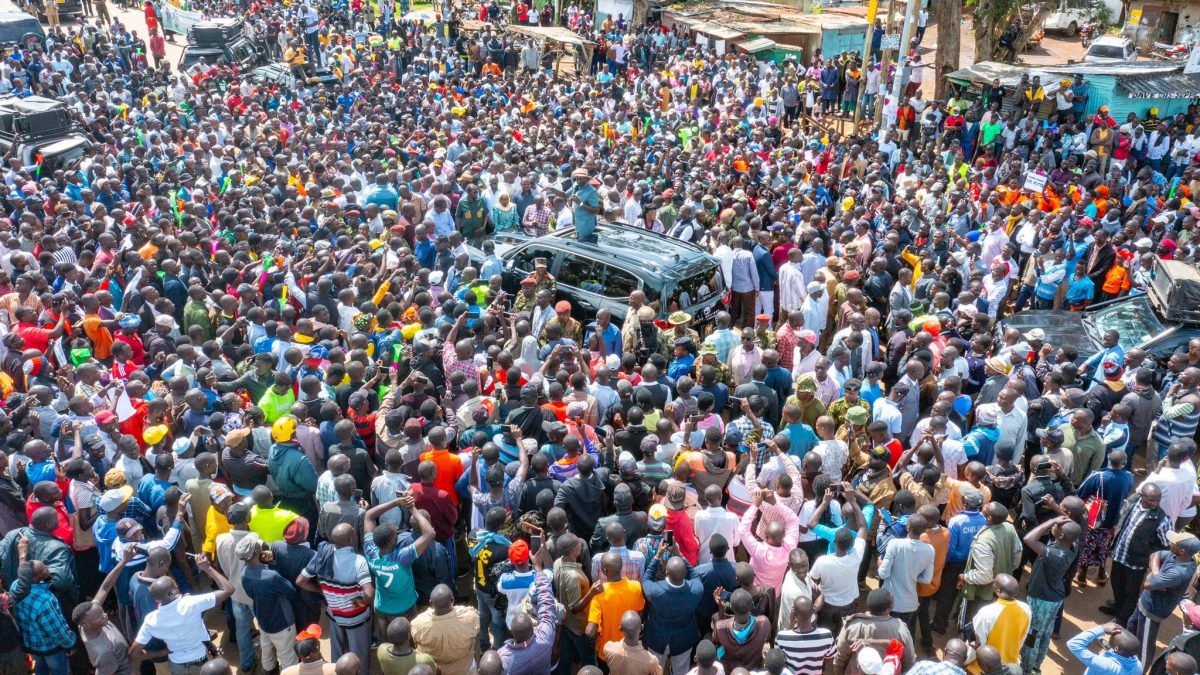 PRESIDENT RUTO SHAKES NYANZA, MIGORI