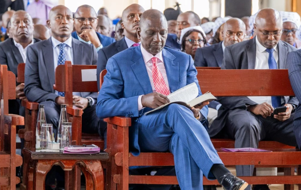 PRESIDENT RUTO DEFENDS CHURCH CONTRIBUTIONS