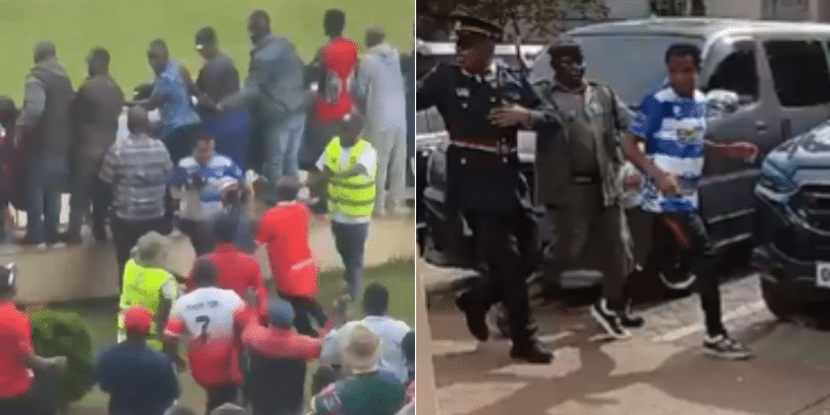 MP Peter Salasya Attacked and Ejected from Nyayo Stadium.