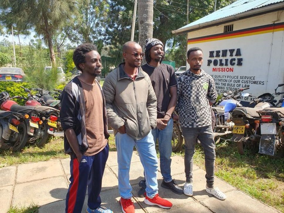 "WRONGFULLY TAGGED: FOUR KENYAN FILMMAKERS FREED AFTER BBC MIX-UP "