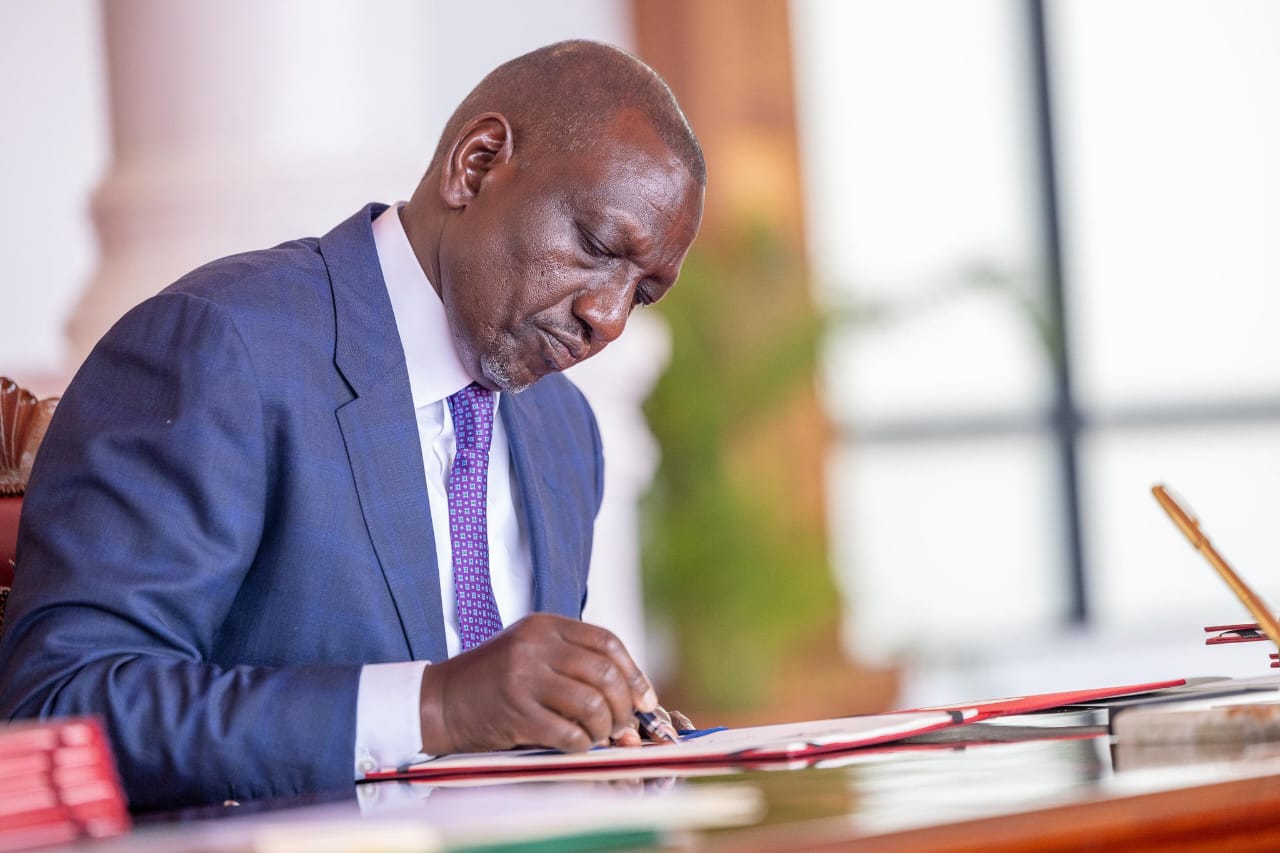 PRESIDENT RUTO SIGNS FINANCE BILL 2025 AND APPROPRIATION BILL INTO LAW