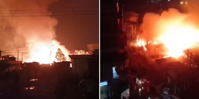 LOSSES AS FIRE DESTROYS STALLS AT GIKOMBA