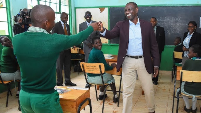 PRESIDENT RUTO REFUTES GACHAGUA 'S AND MBADI'S ALLEGATIONS OF REDUCTION IN EDUCATION CAPITATION.