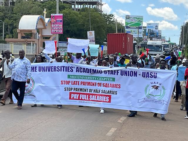 MOI UNIVERSITY LECTURERES REJECT COUNCIL OFFER, VOWS TO CONTINUE STRIKE