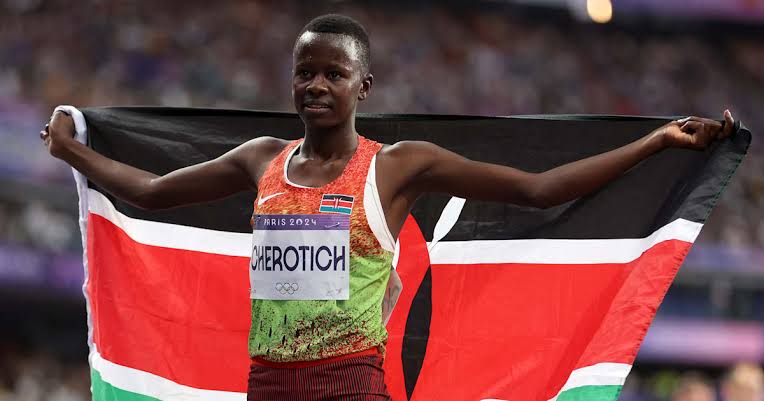 FAITH CHEROTICH WINS WOMEN’S 3000M STEEPLECHASE